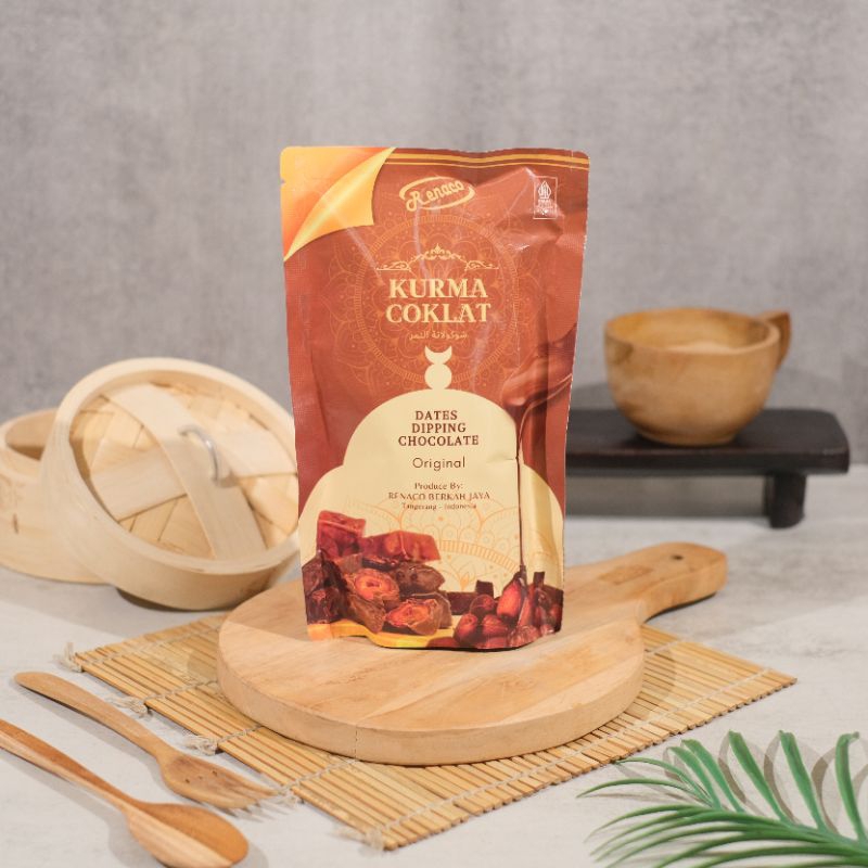 

Kurma coklat Original cemilan Snack chocolate by Renaco