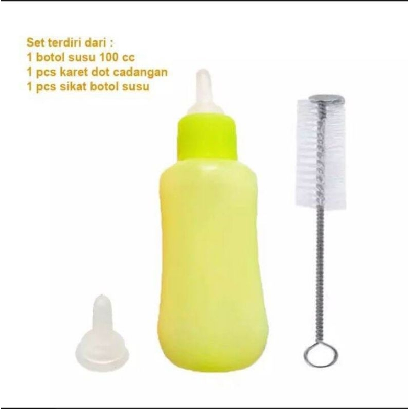 Botol Dot Susu Premium 100ml terlaris dot susu kucing