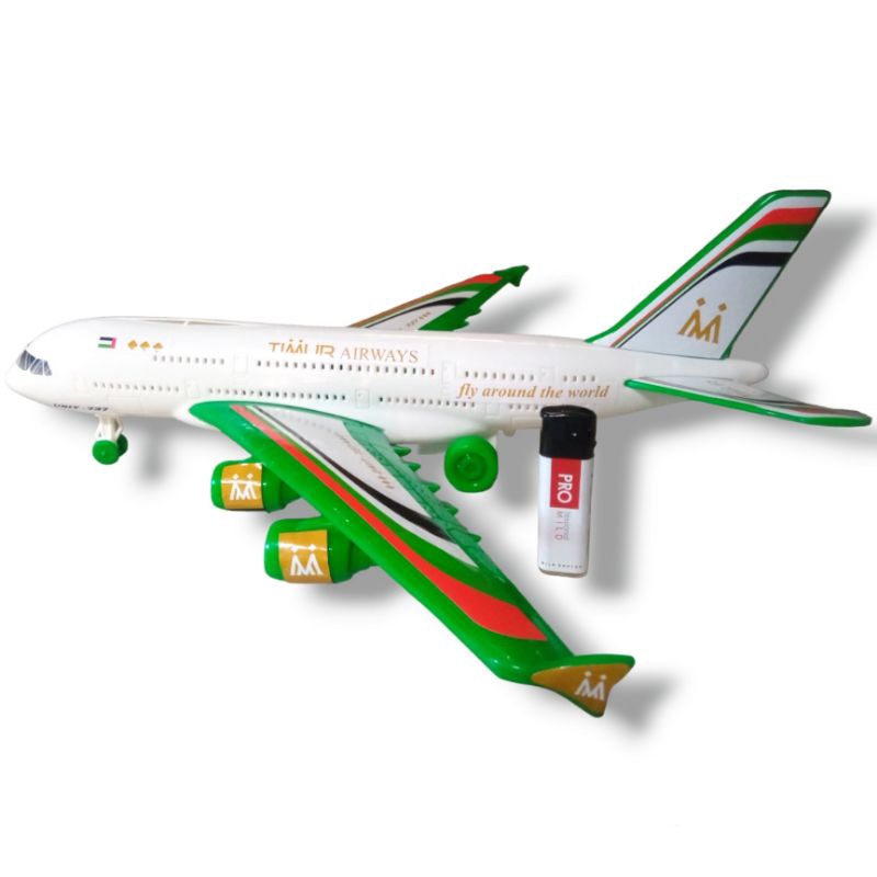 Pesawat Mainan Baterai Suara