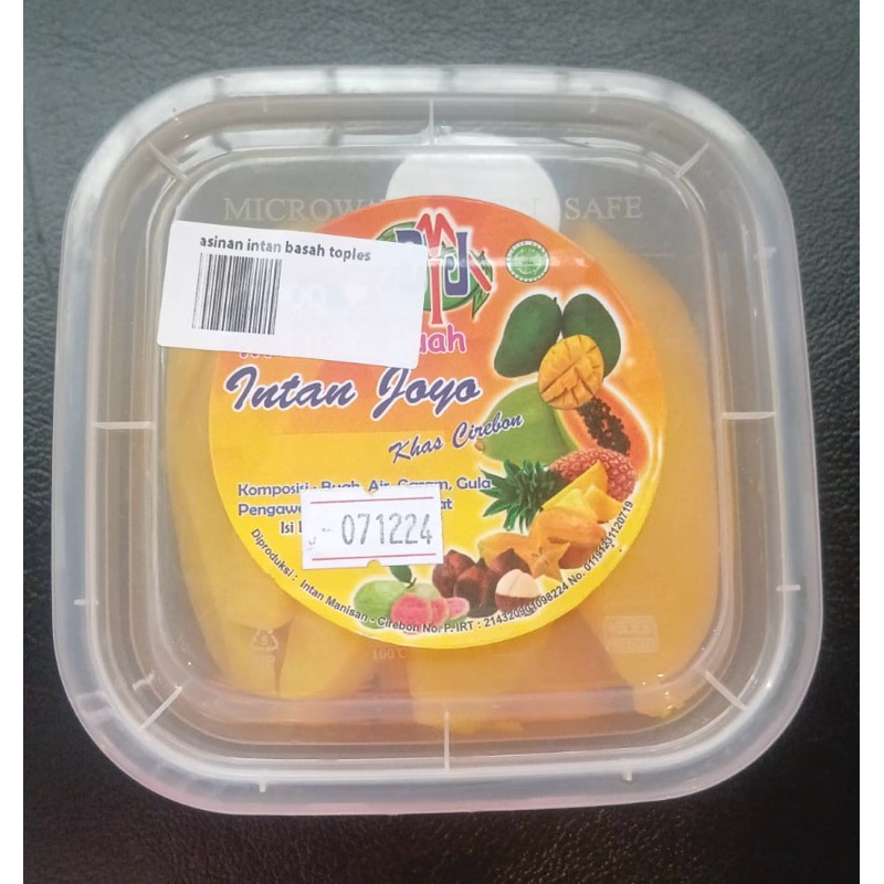 manisan mangga tabur cirebon ada bumbu pedas terpisah