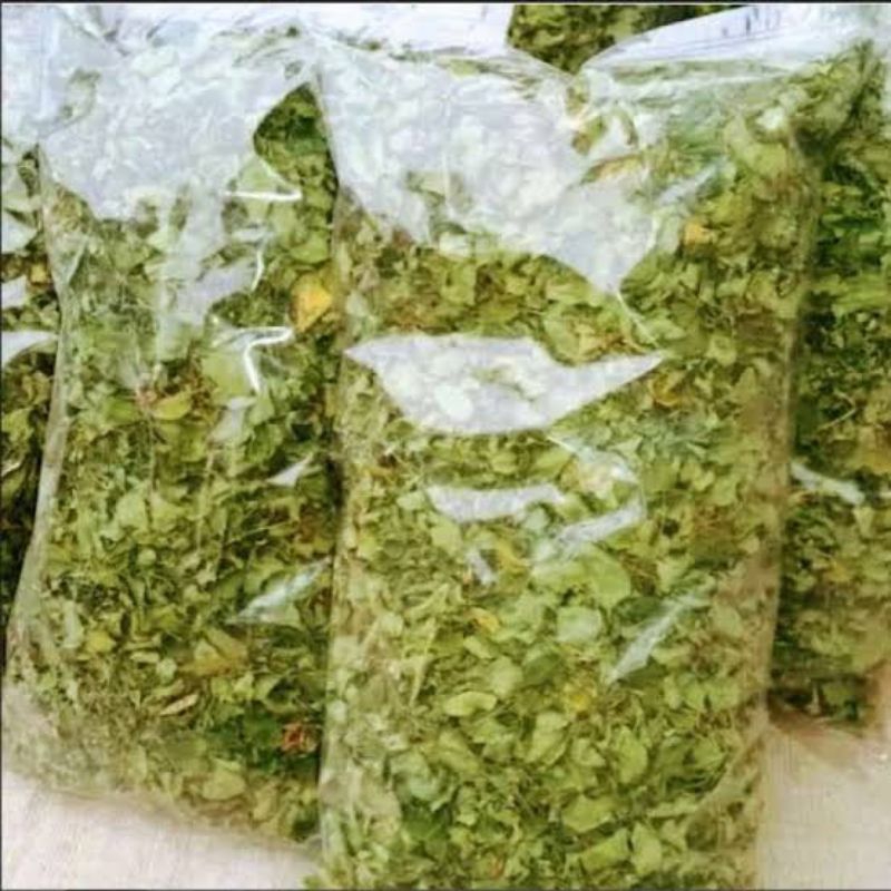 

daun kelor kering bagus banget