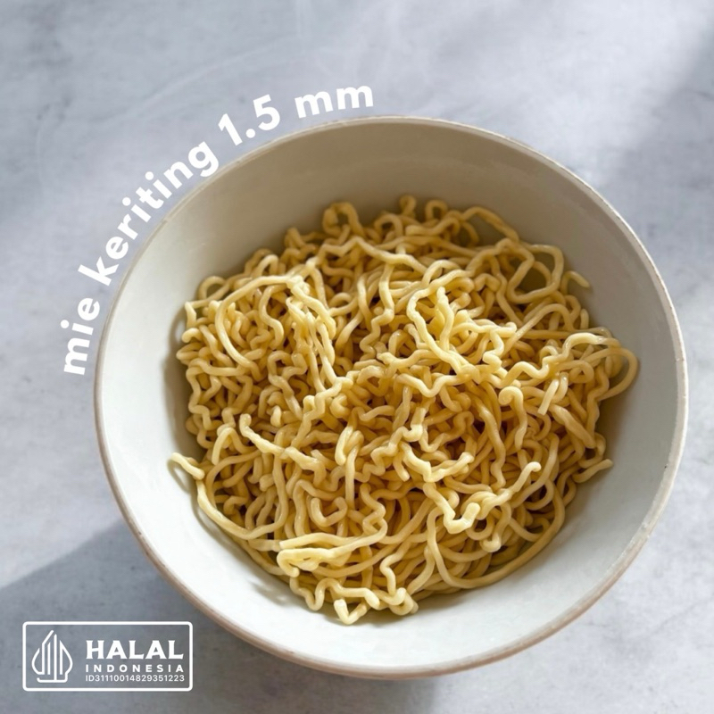 

Mie keriting 1.5 mm