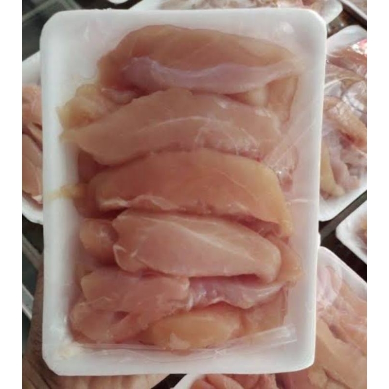 

Ayam Fillet Slice Kecil