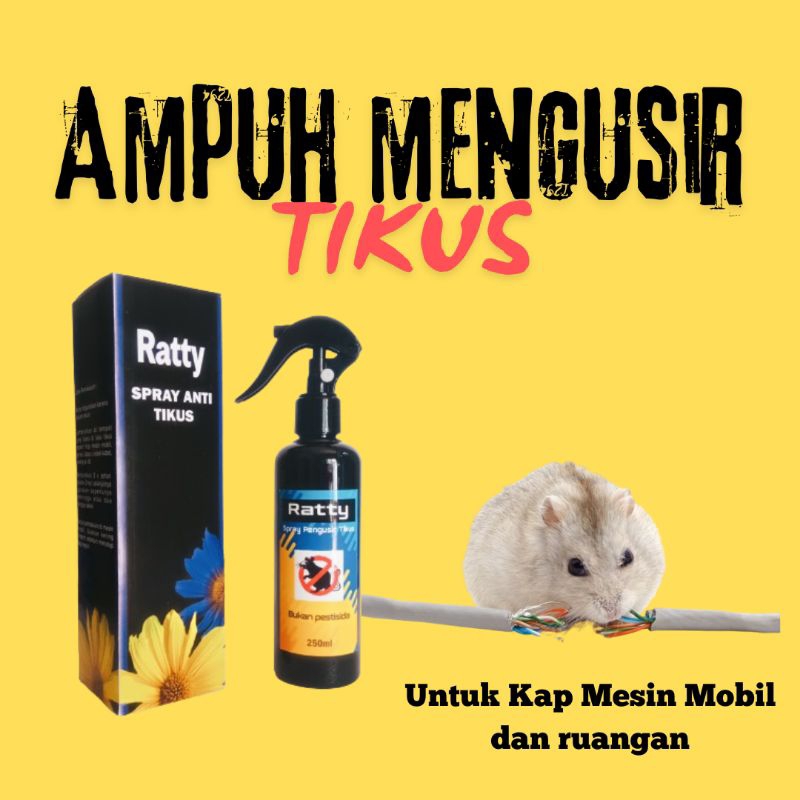 PENGUSIR TIKUS/OBAT ANTI TIKUS KAP MOBIL/ANTI TIKUS