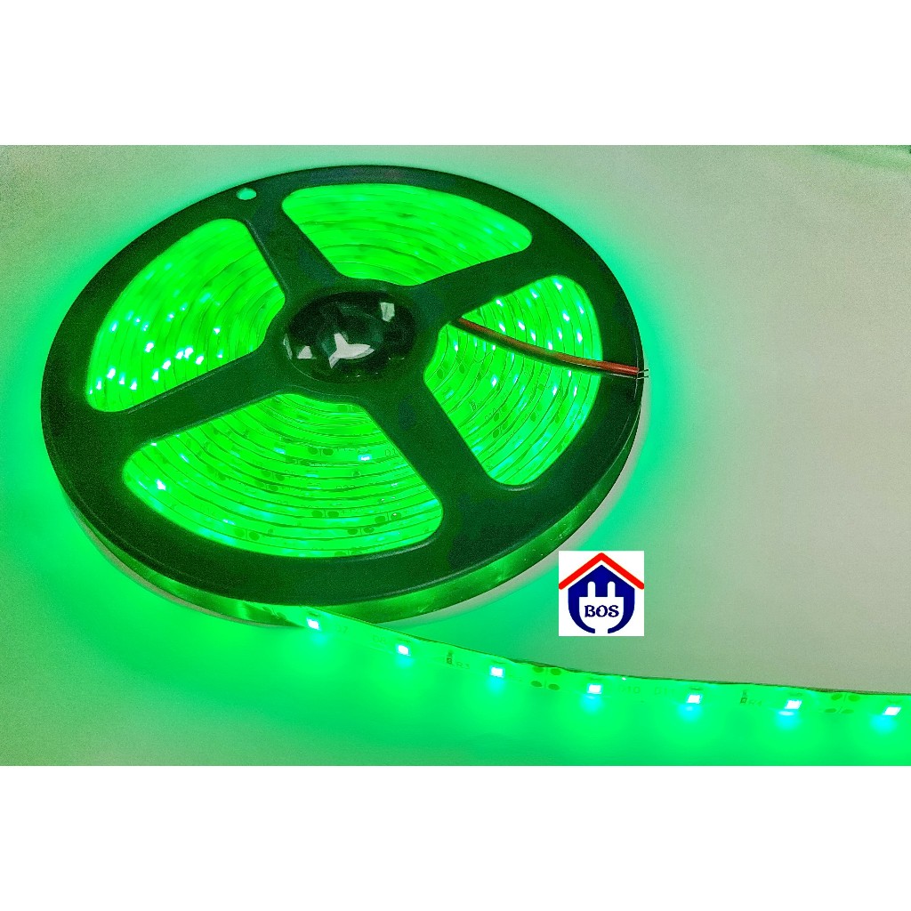Lampu Led Strip Muxindo 3528 IP44 DC 12V 5 Meter - Hijau