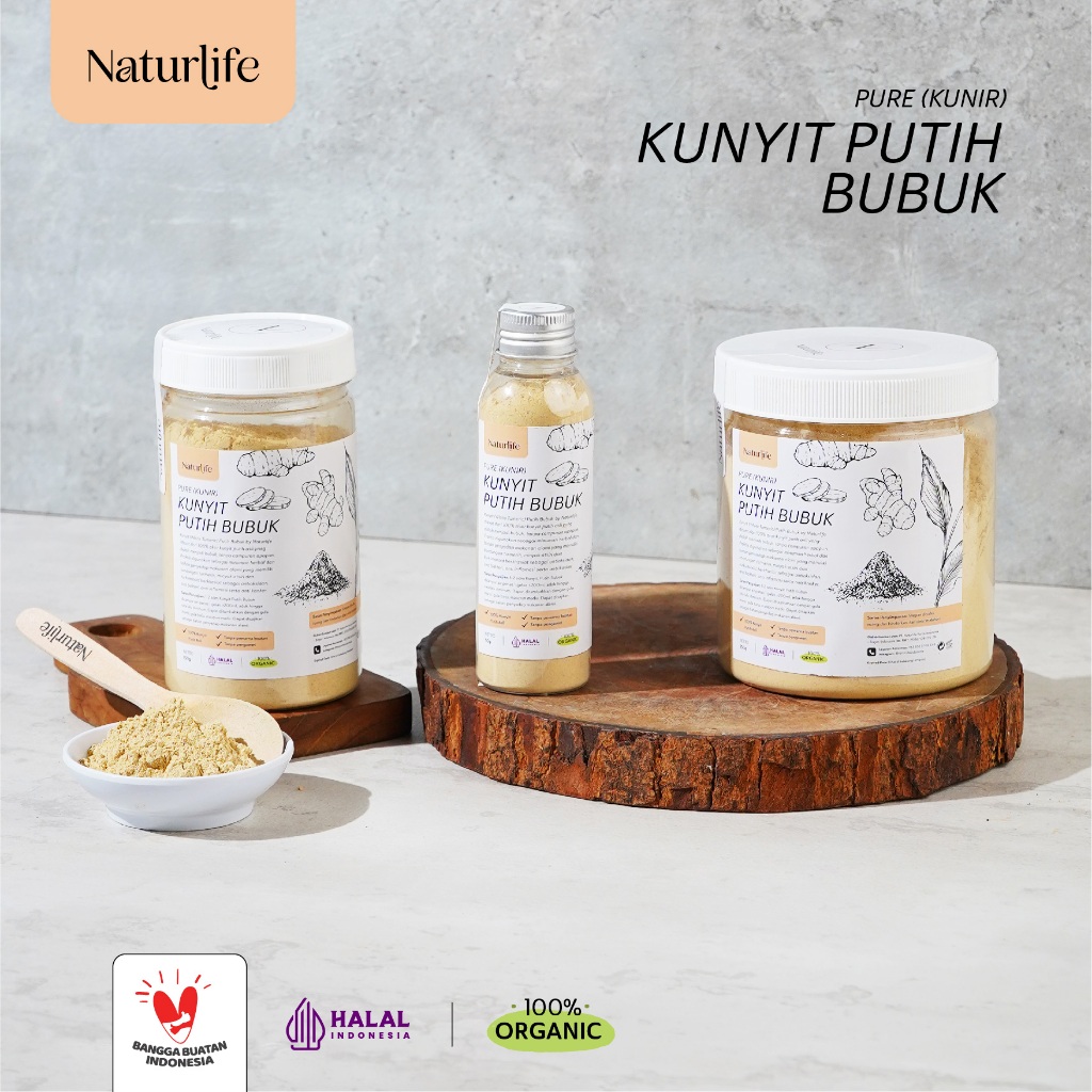 

KUNYIT PUTIH BUBUK TANPA CAMPURAN ASLI 100% ORIGINAL 50G 150G 250G WHITE TURMERIC POWDER KUNIR PUTIH BUBUK BAHAN POKOK POWDER BUMBU REMPAH ORGANIK KUALITAS PREMIUM BUMBU DAPUR BUBUK LENGKAP SUPER NUTRIFARM BRAGG DARI BUMI GEMELI LEMOVITA OFFICIAL BEORGANI