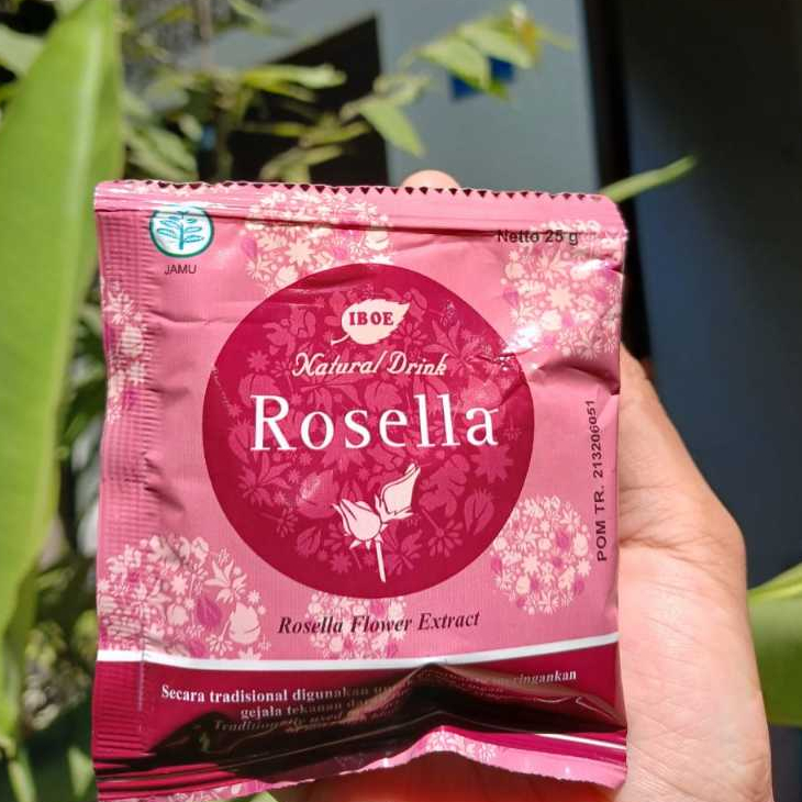 

Jamu IBOE - Natural Drink Rosella 25gr x 10 Sachet / Jamu Tradisional