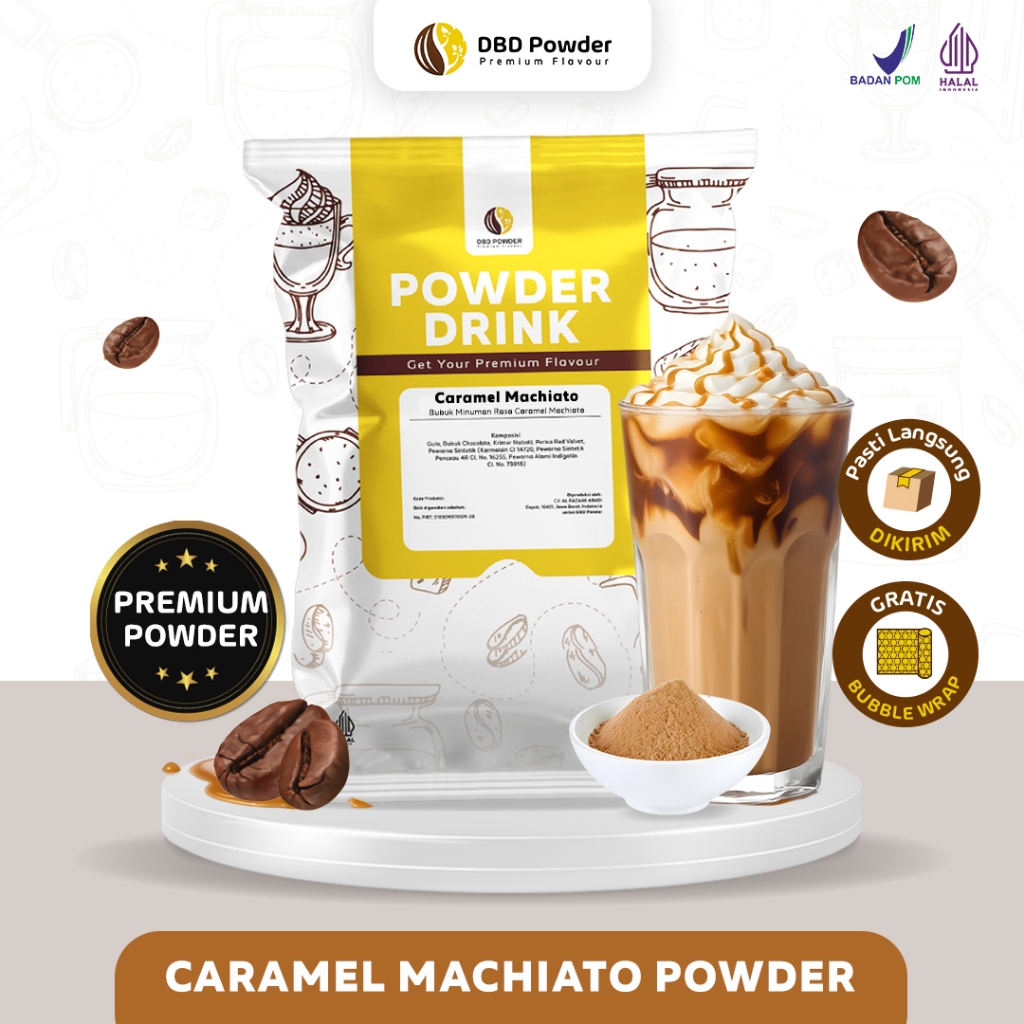 

Bubuk Minuman Kopi - Powder Caramel Machiato