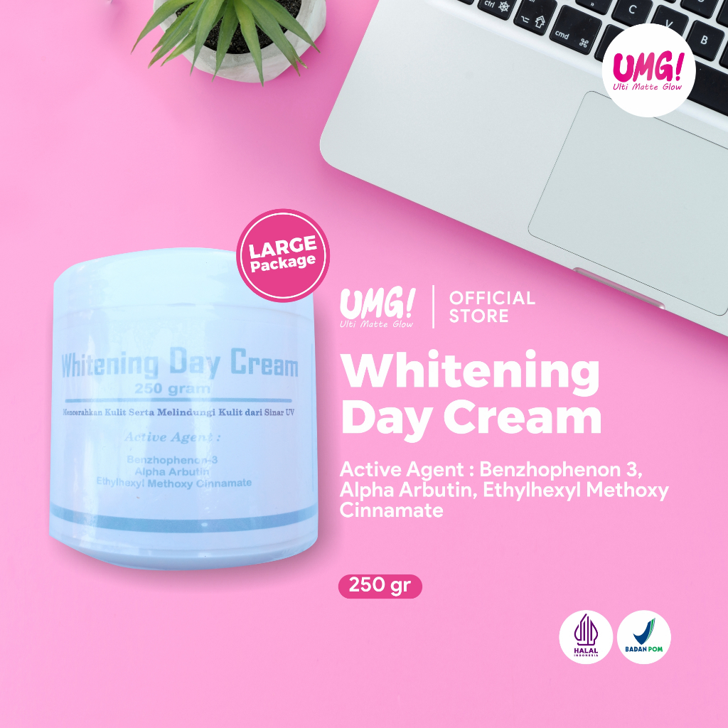 UMG! Ulti Matte Glow (250gr) Day Cream Whitening with SPF