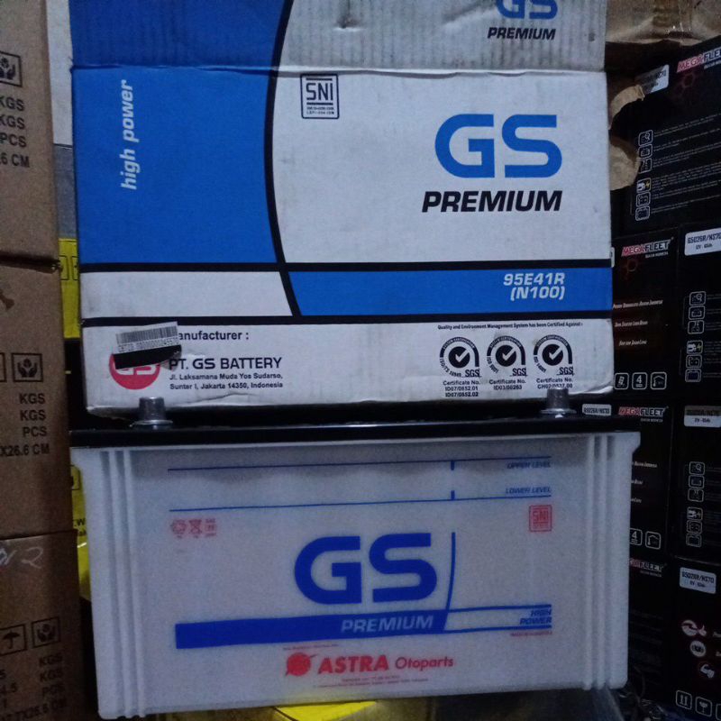 AKI GS ASTRA PREMIUM N100 / 95E41R AKI BASAH.