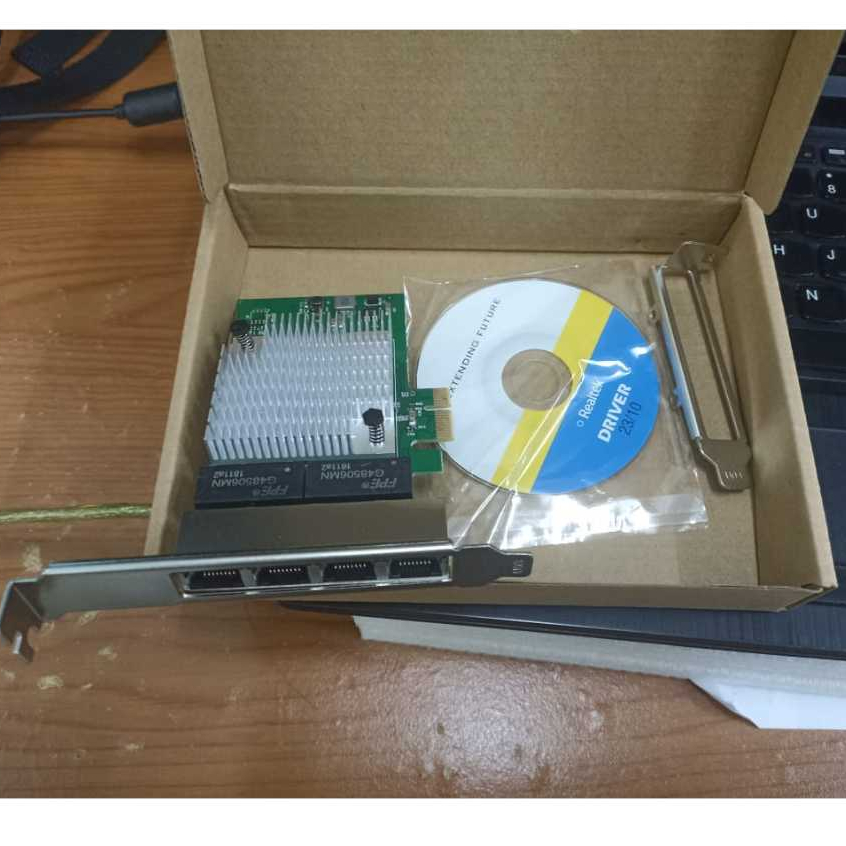 Ethernet Lan Card PCi express 4port Gigabit