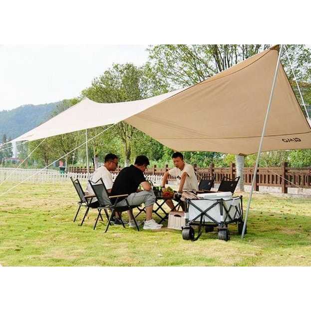 Meja Kursi Lipat Set Camping Outdoor - Meja Kursi Lipat Outdoor 1 Set - Meja Kursi Lipat Portable - 