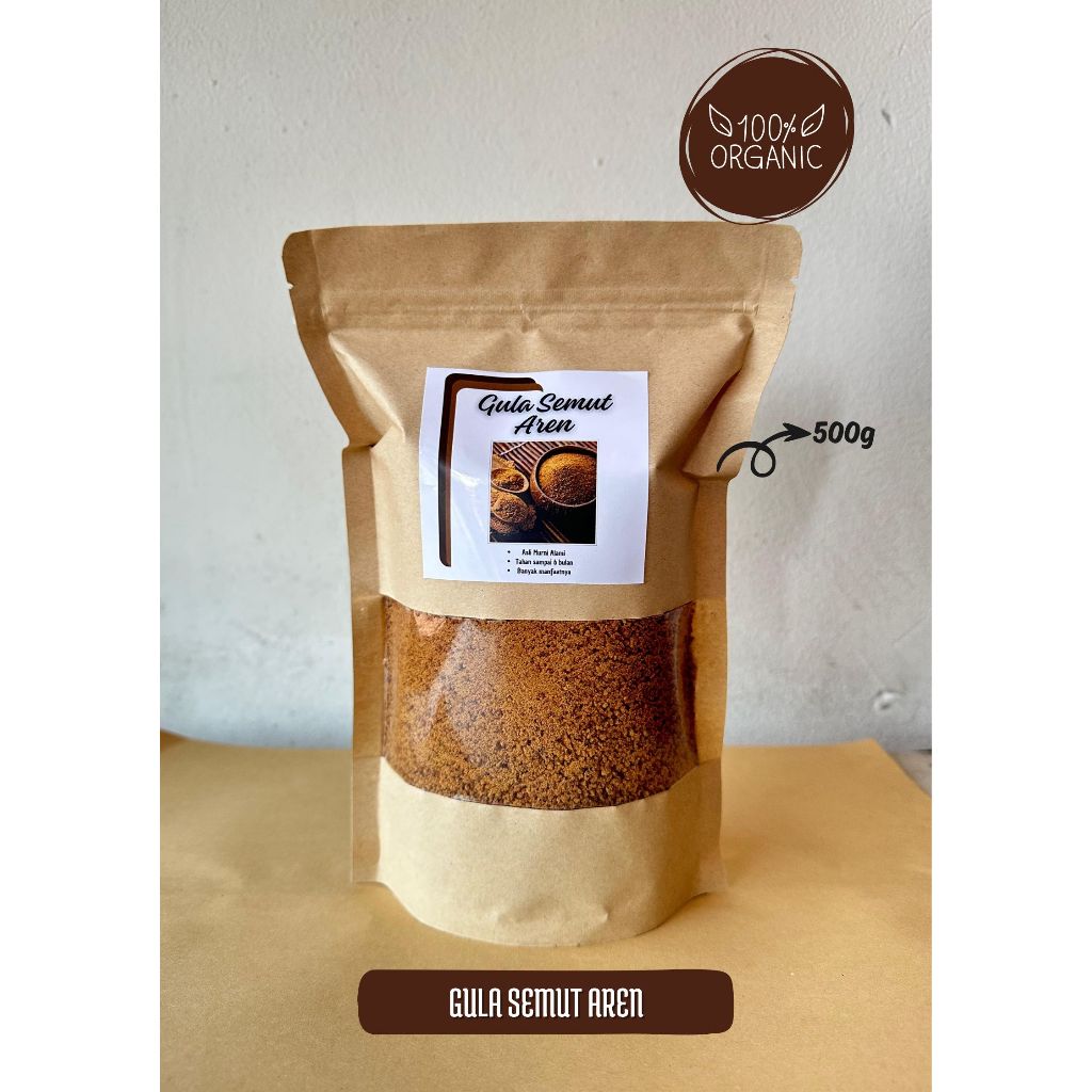 

Gula Semut Aren / Gula Aren Bubuk 100% Asli Murni 500 gr