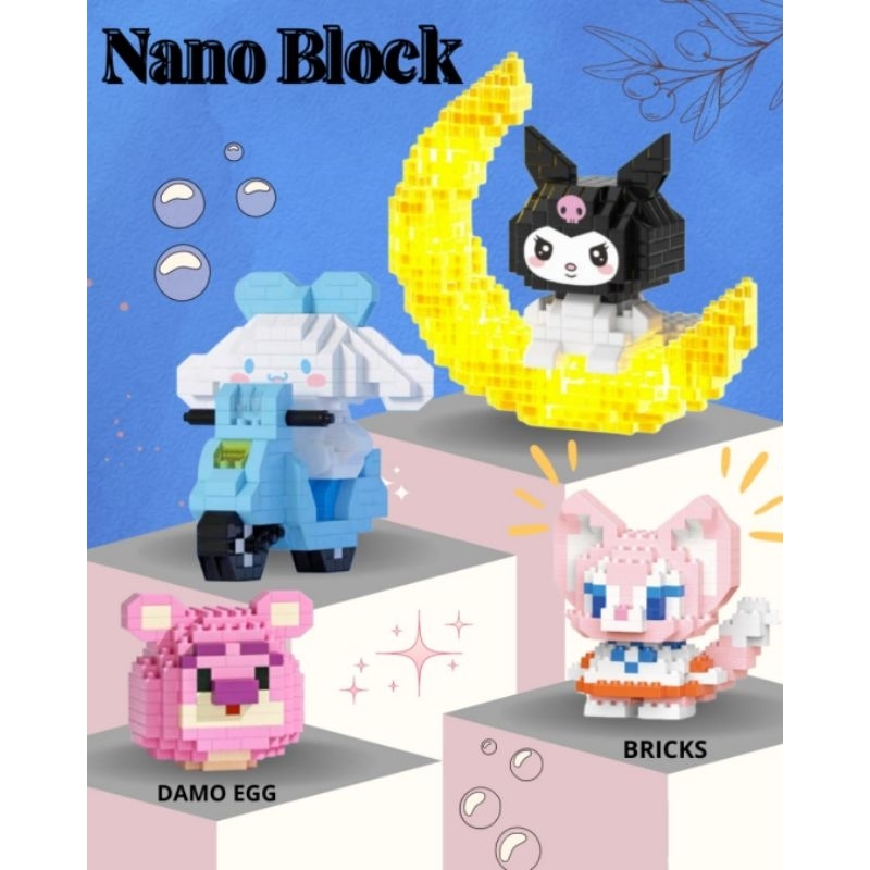 Bricks Lego | Bricks Lego Lampu | Mainan Lego - Motif Lucu | DJB