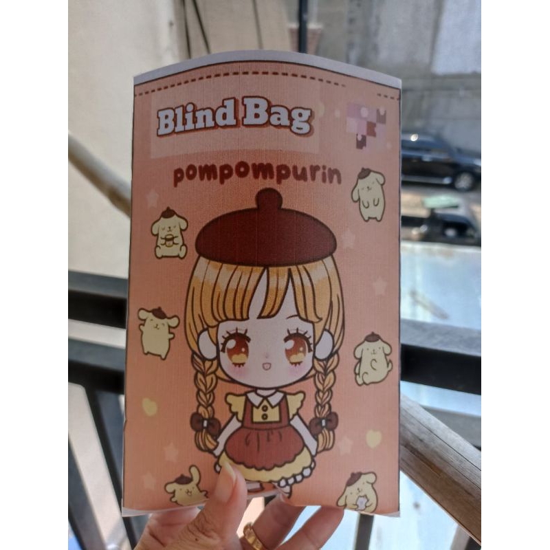 blind bag pompompurin paper squishy