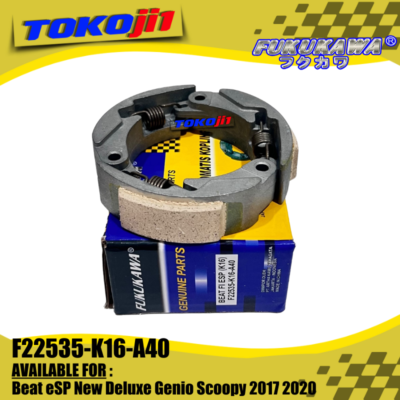 Kampas Ganda Kopling Honda Beat Scoopy eSP Street 2016 2020 K16 Original Fukukawa