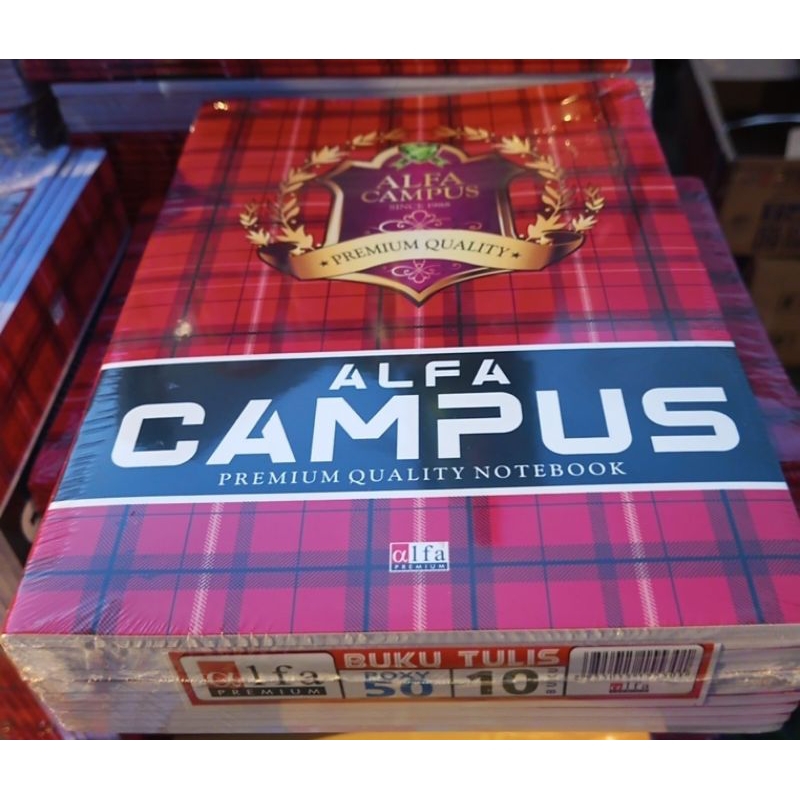 

BUKU TULIS (ALFA) CAMPUS (50L)