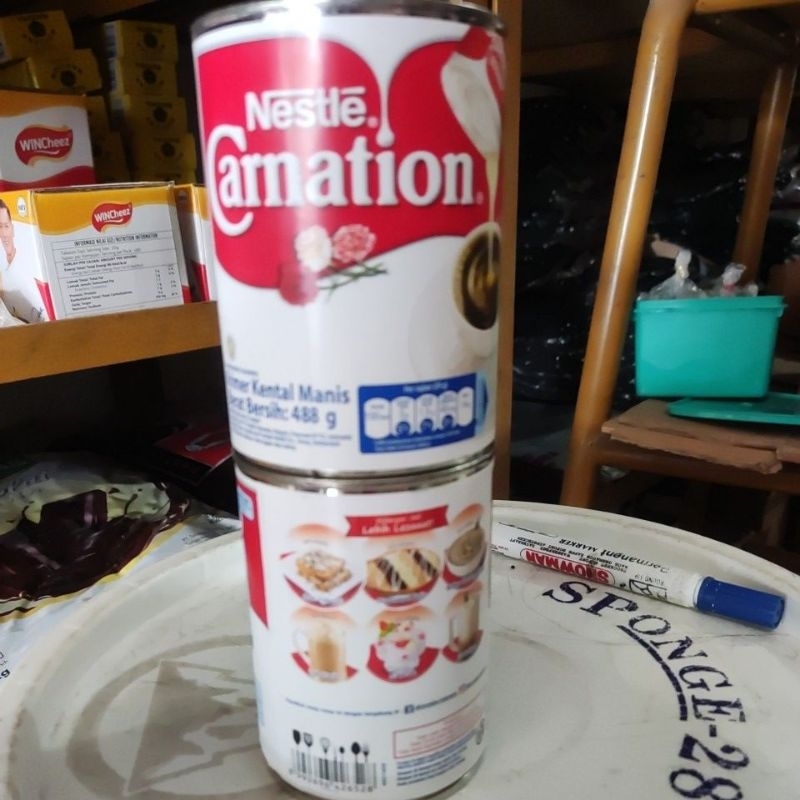 

susu kental manis carnation 488gram (Exp Terbaru)