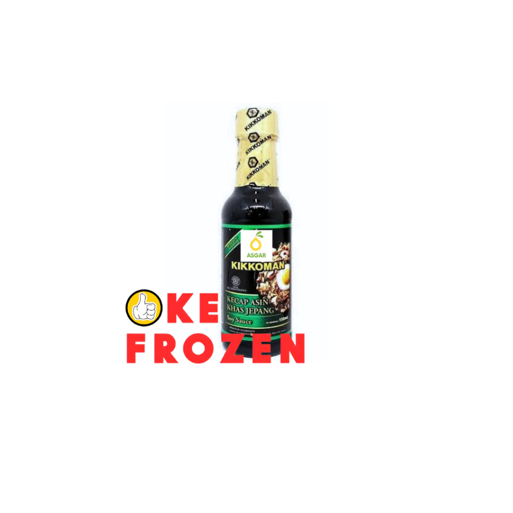 

KIKKOMAN SOY SAUCE 150ML KECAP ASIN KHAS JEPANG