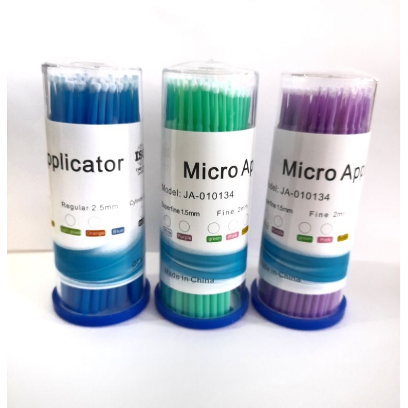 Dental Microbrush/ Microapplicator 100 pcs/ tube ekonomis
