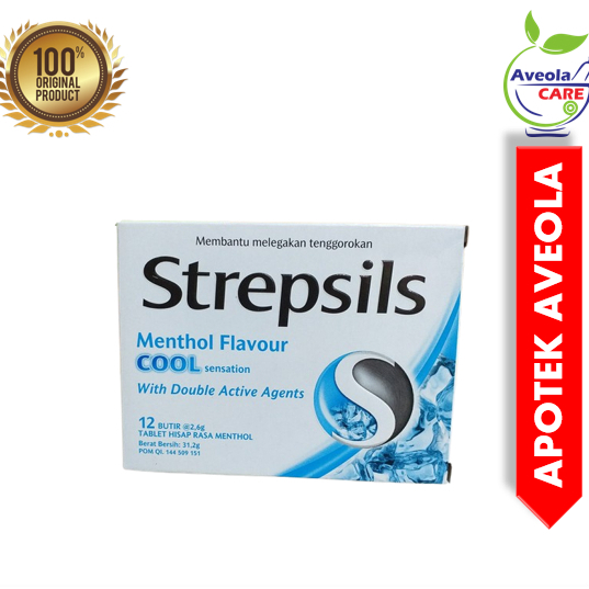 

Strepsils Cool Isi 12 Butir