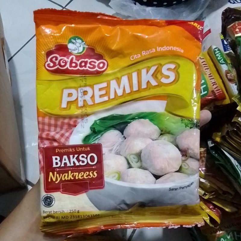 

SOBASO PREMIKS 250GRAM