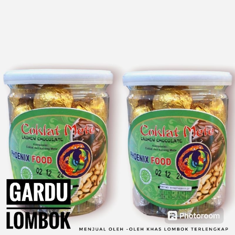 

Coklat Mete phoenix Toples 100 gr Khas Lombok