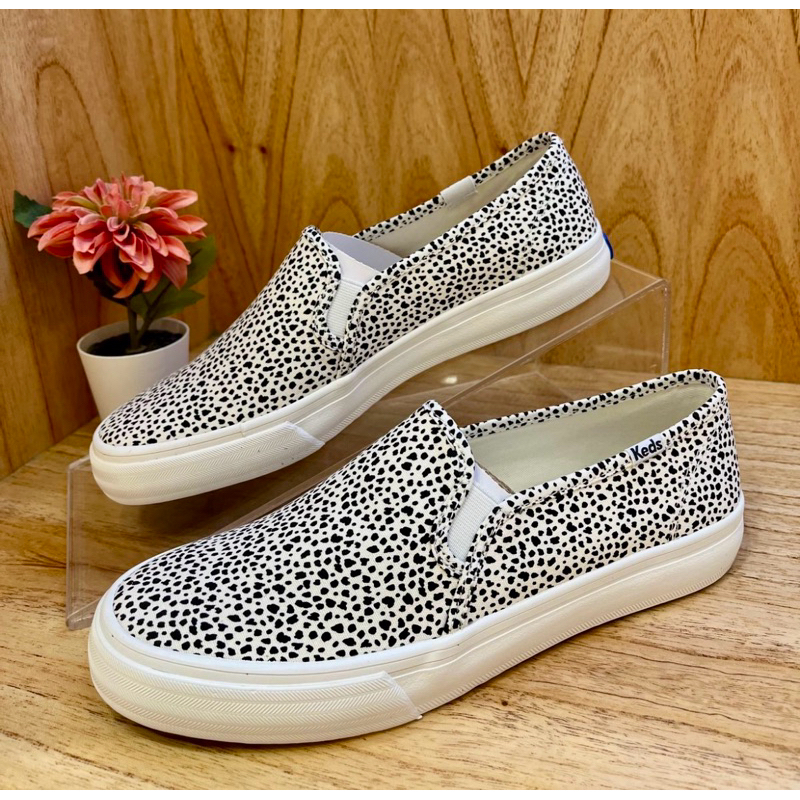 KEDS-DOUBLE DECKER CANVAS WHITE/BLACK WF67745