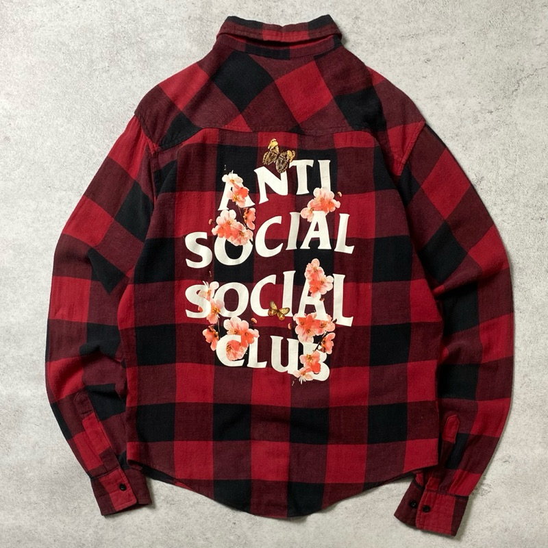 Kemeja Flannel ASSC / Anti Social Social Club