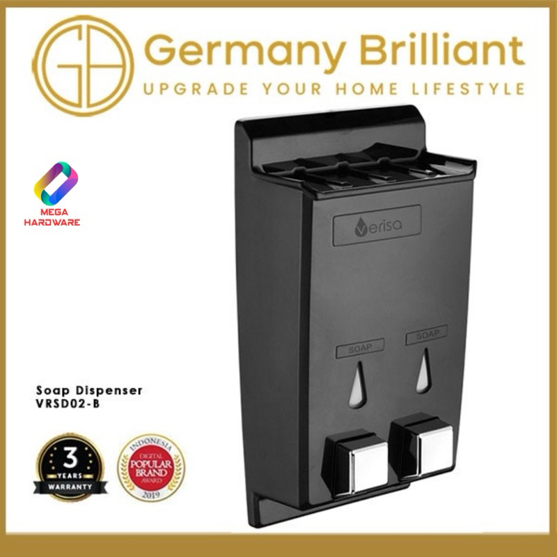 Germany Brilliant Soap Dispenser VRSD02 tempat sabun germany brilliant