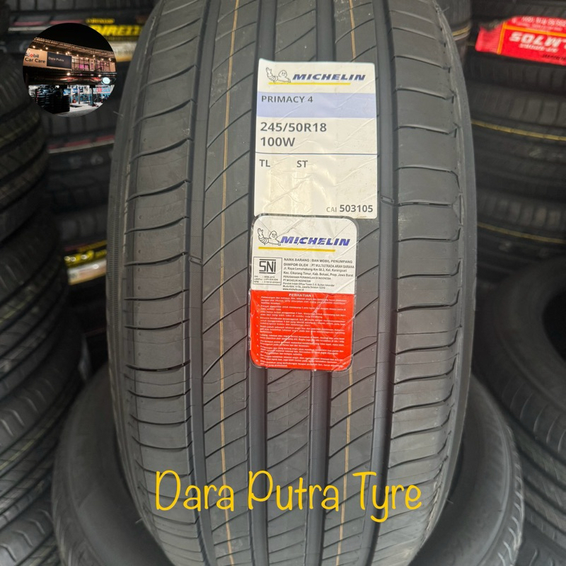 Ban Mobil 245/50 R18 100W Michelin Primacy 4 Ban 245 50 18 ( BMW X3, Innova, Mercedes )