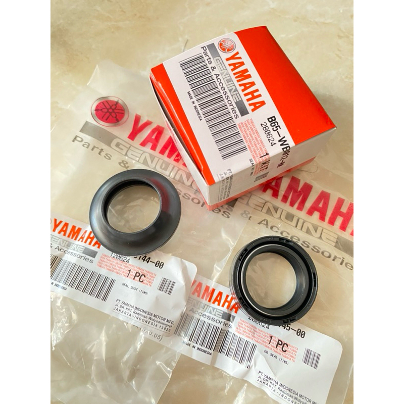 1 Set Seal Sil As Shock Shok Skok Depan FIZR FIZ R Force1 Poswan Mio Sporty J M3 Fino F1ZR F1Z R Veg