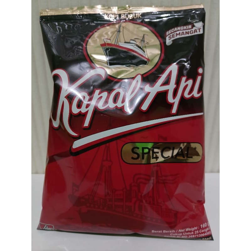 

DEALOVA Kapal Api Kopi Bubuk Spesial 160 gr