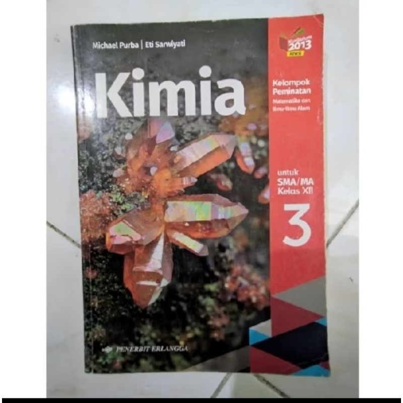 Buku Kimia kelas 12 SMA/ MA