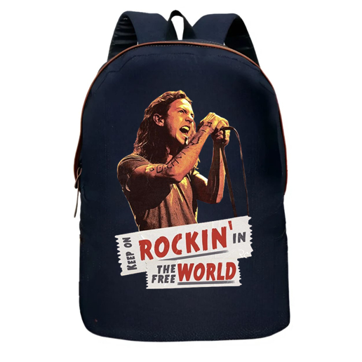 Tas ransel pria Denim EDDIE VEDDER SKATERS One Piece Dragon Ball Z - Tas punggung pria - Tas pria ta