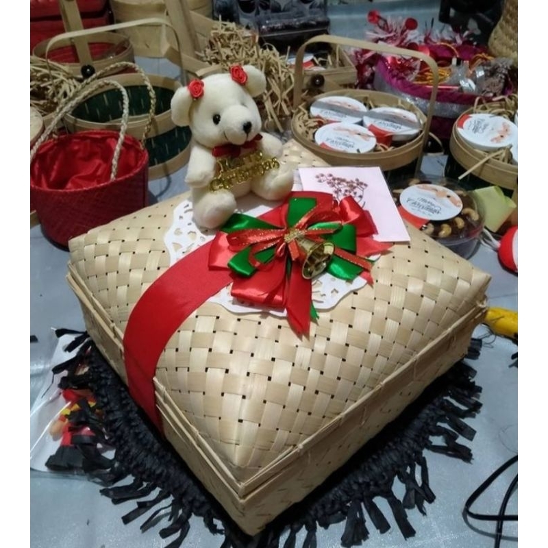 Besek Sokase | Besek Bambu | Sokase Bambu | Sokase Persegi | Hampers | Keranjang Bambu | Kerajinan B