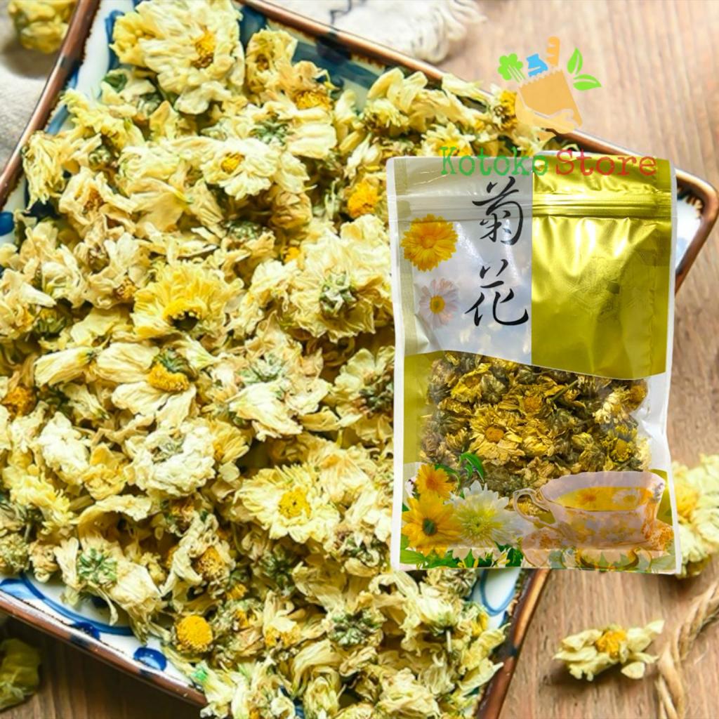 

Teh Bunga Chrysanthemum Premium / Teh Bunga Kering / Teh Bunga Krisan Mekar 50gr