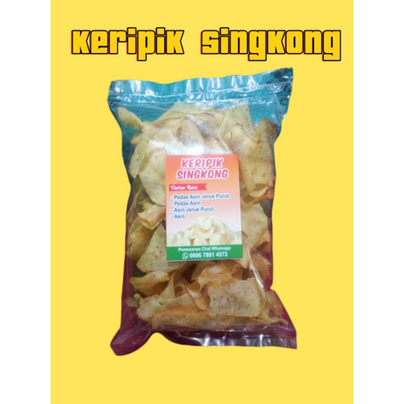 

keripik singkong super tipis 100 gram