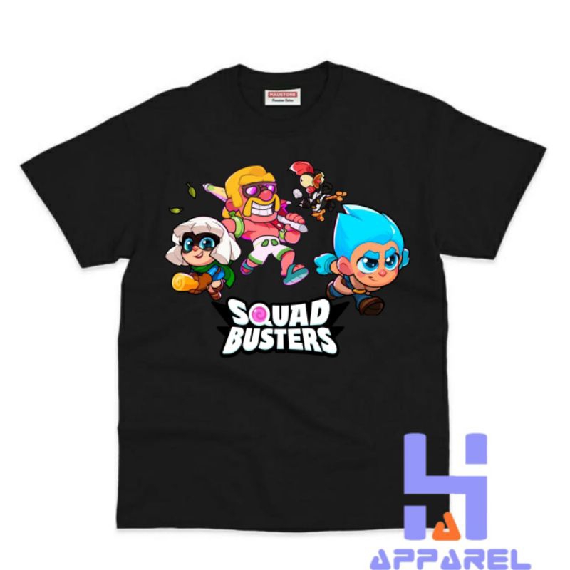 BAJU ANAK KAOS ANAK SQUAD BUSTERS GAME