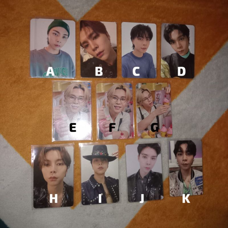 [NCT 127] PHOTOCARD AAB JOHNNY COWBOY KOBOI STICKER STICKY NEOZONE OFFICIAL
