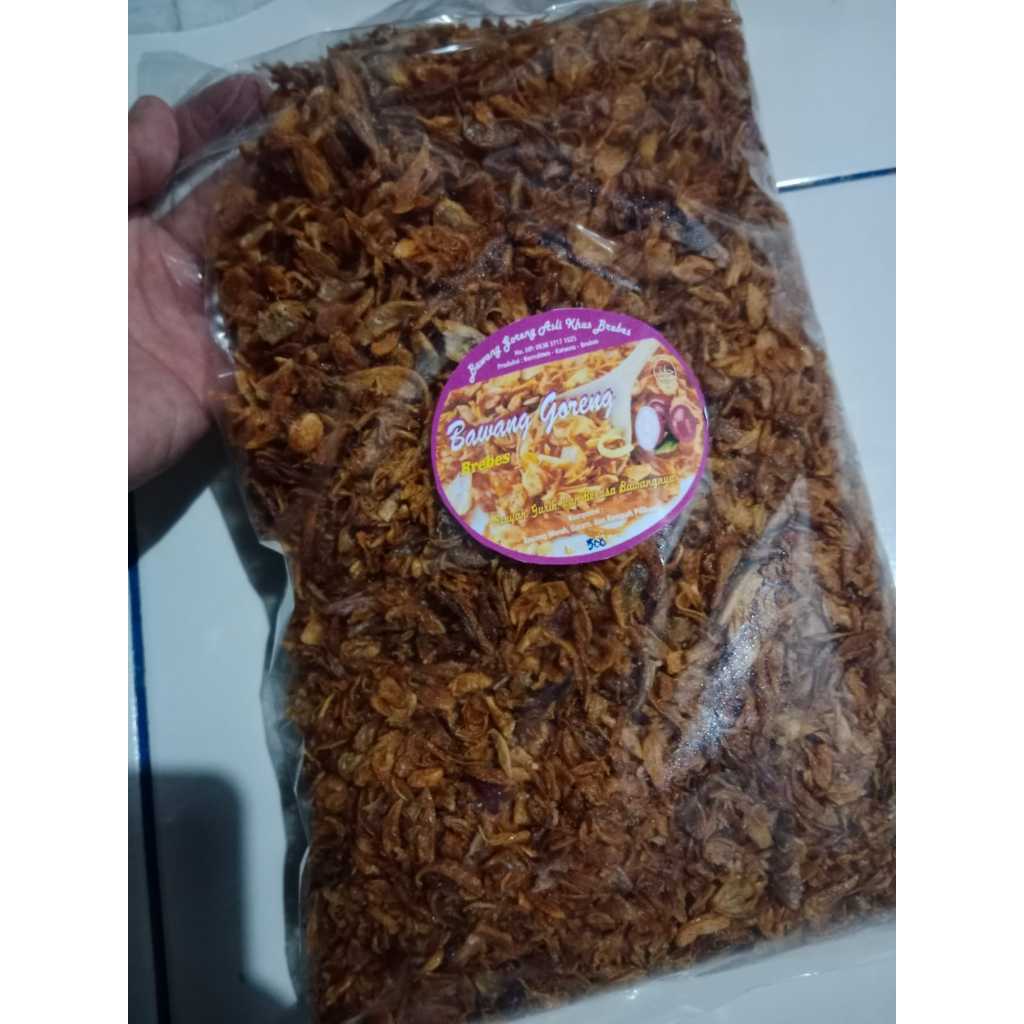 

Bawang Goreng Asli Brebes | Kemasan 500gr - 1kg