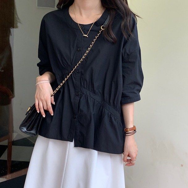 (PRELOVED) KEMEJA HITAM