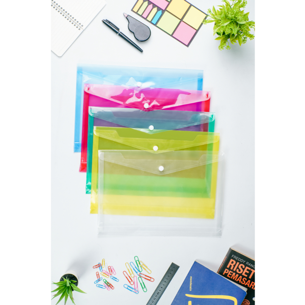 

Map Plastik Kancing F4 / Folio / Map Kancing Polos