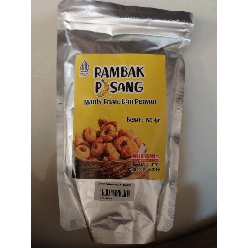 Rambak Pisang Jati Arum 150 gram