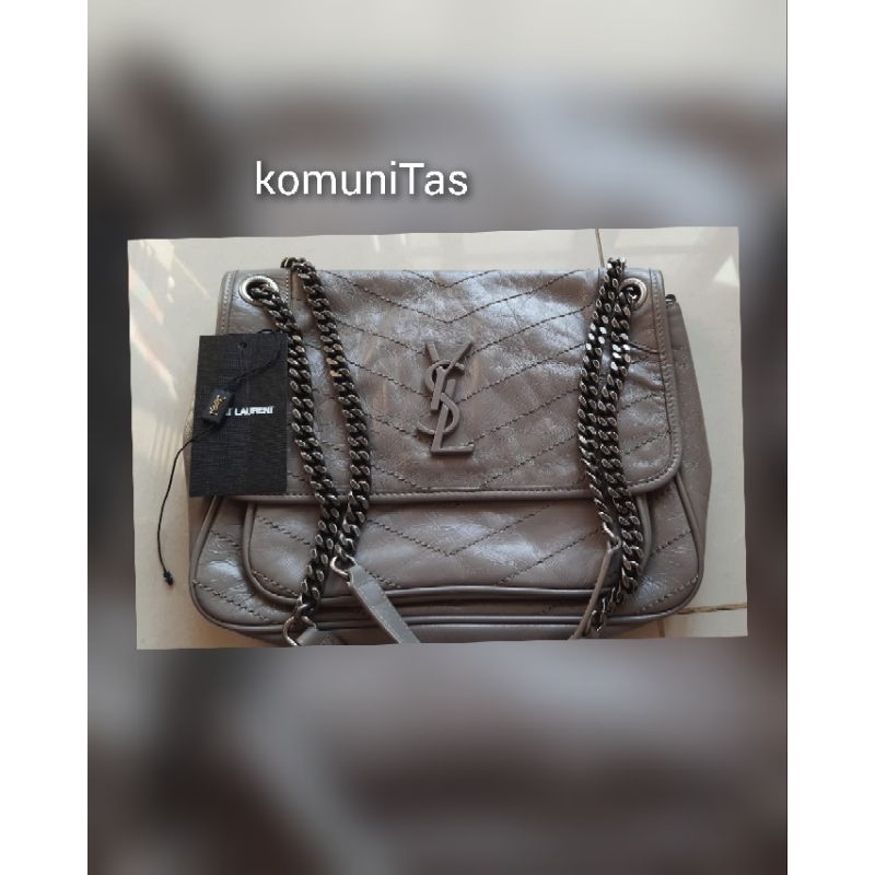 YSL NIKI GREY PRELOVED