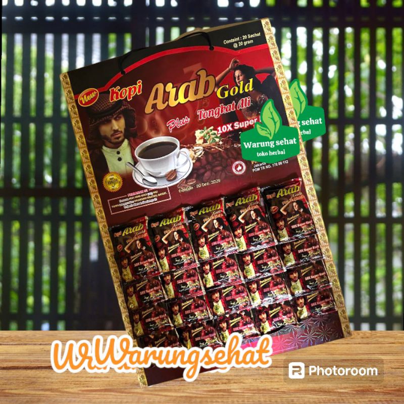 

Arab Gold kopi isi 20 sachet