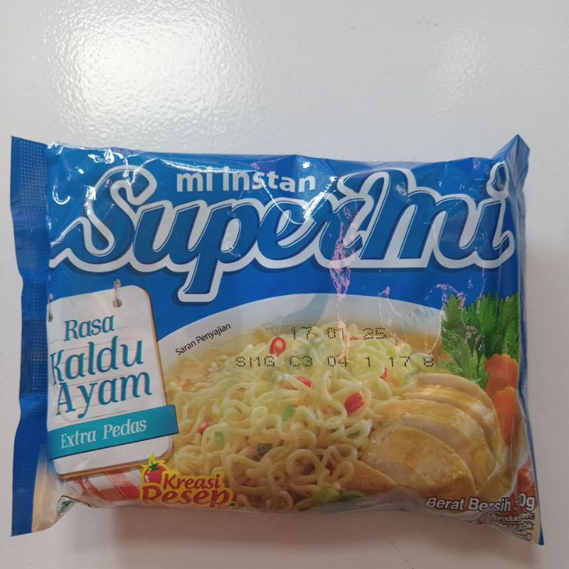 

Supermie Kuah Rasa Kaldu Ayam 5 pcs