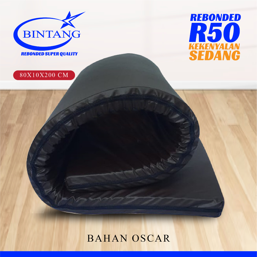 Kasur Lipat Rebonded R50 / Kasur Lipat 80x10x200 /Kasur Serbaguna