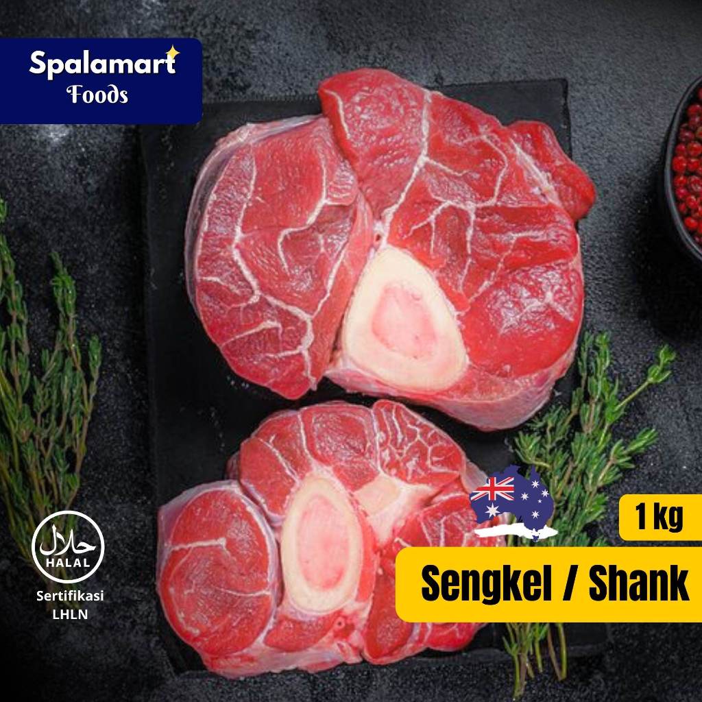 

Daging Sengkel Import - Beef Shank Import / Daging Sampil kadar lemak sedikit