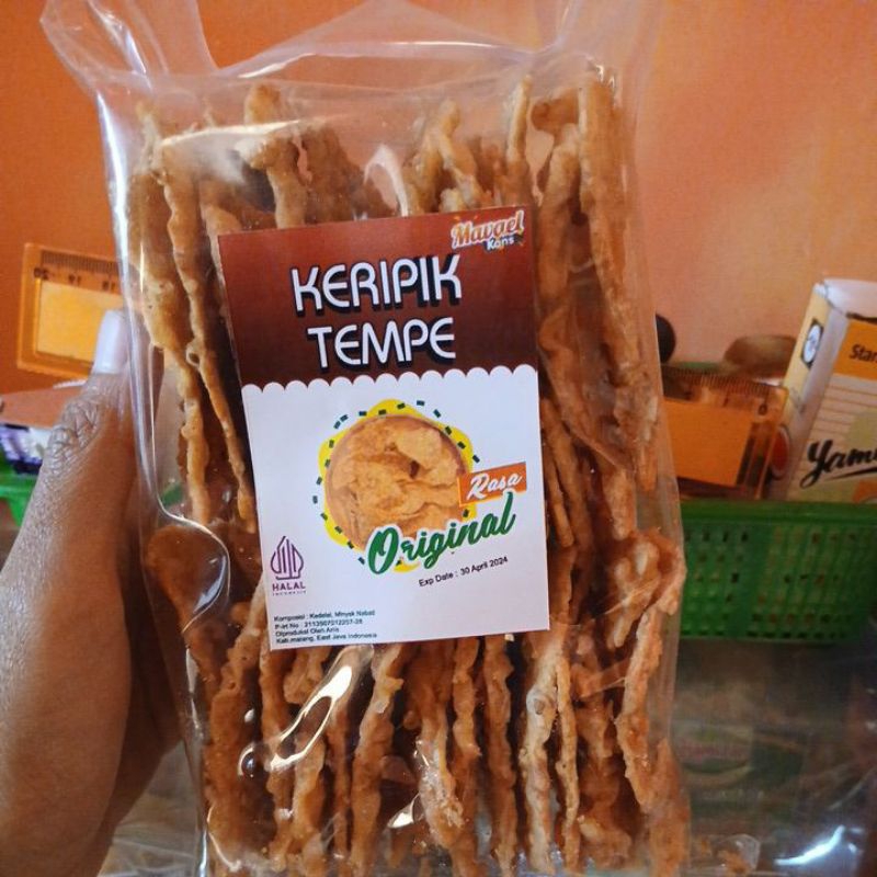 

keripik tempe pedas